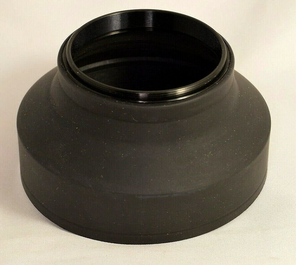 58mm Collapsible Rubber Lens Hood with metal rim for 80-200mm Telephoto