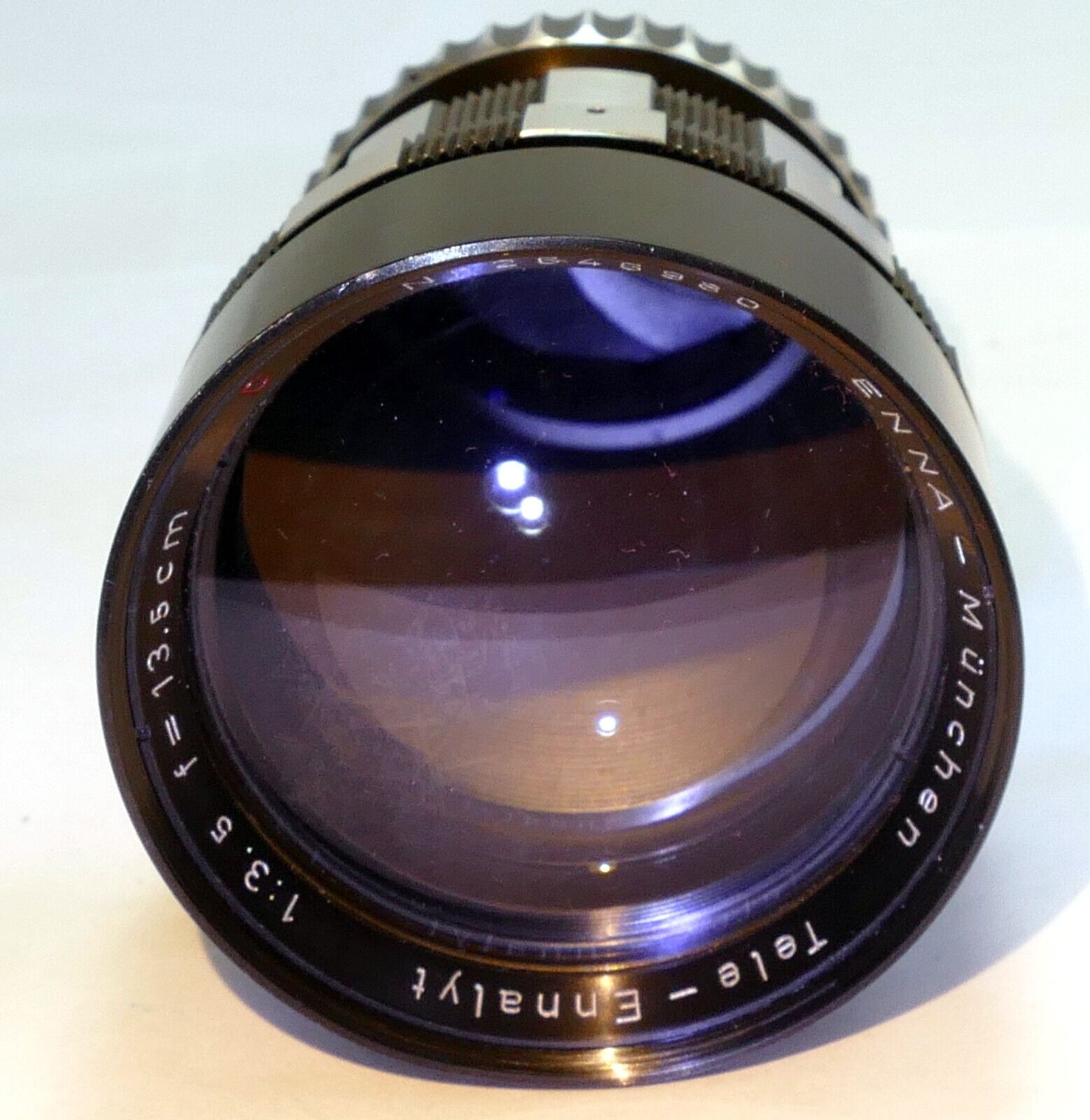 Enna-Munchen Tele-Ennalyt 135mm f3.5 Lens Exakta mount zebra