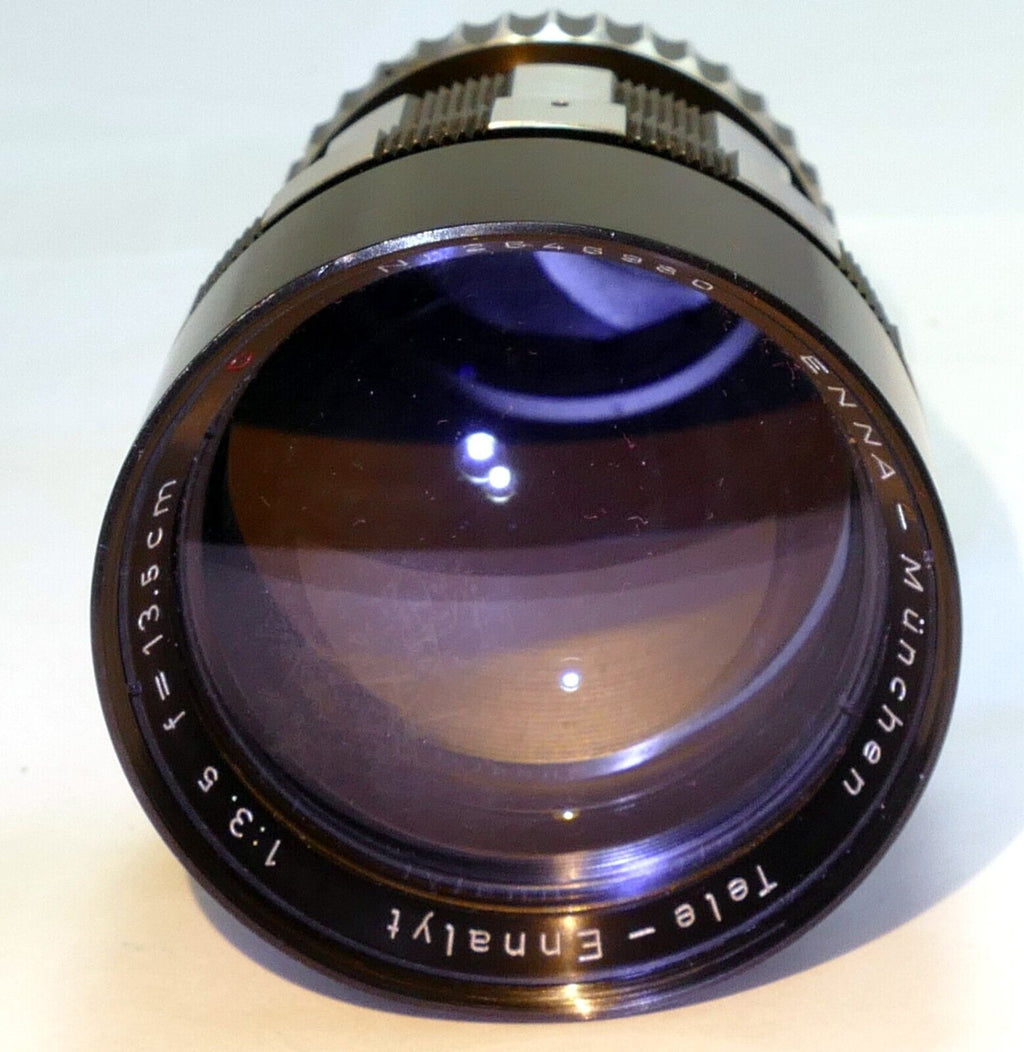 Enna-Munchen Tele-Ennalyt 135mm f3.5 Lens Exakta mount zebra