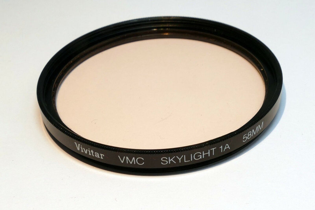 Vivitar VMC  1A sky 58mm filter  Skylight