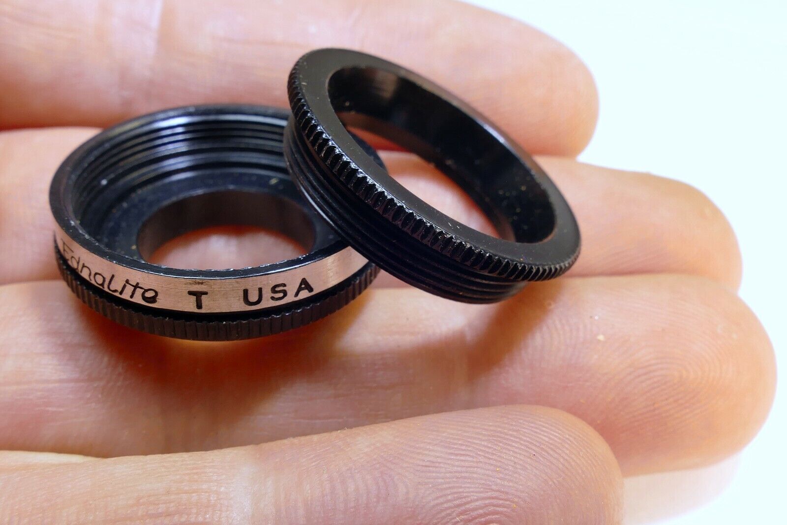 Ednalite T series IV 4 Filter holder  w/ retaining ring 18mm screw in type