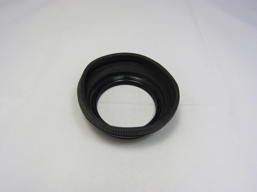 Used Unknown Brand 55mm Collapsible Rubber screw in Lens Hood N102025