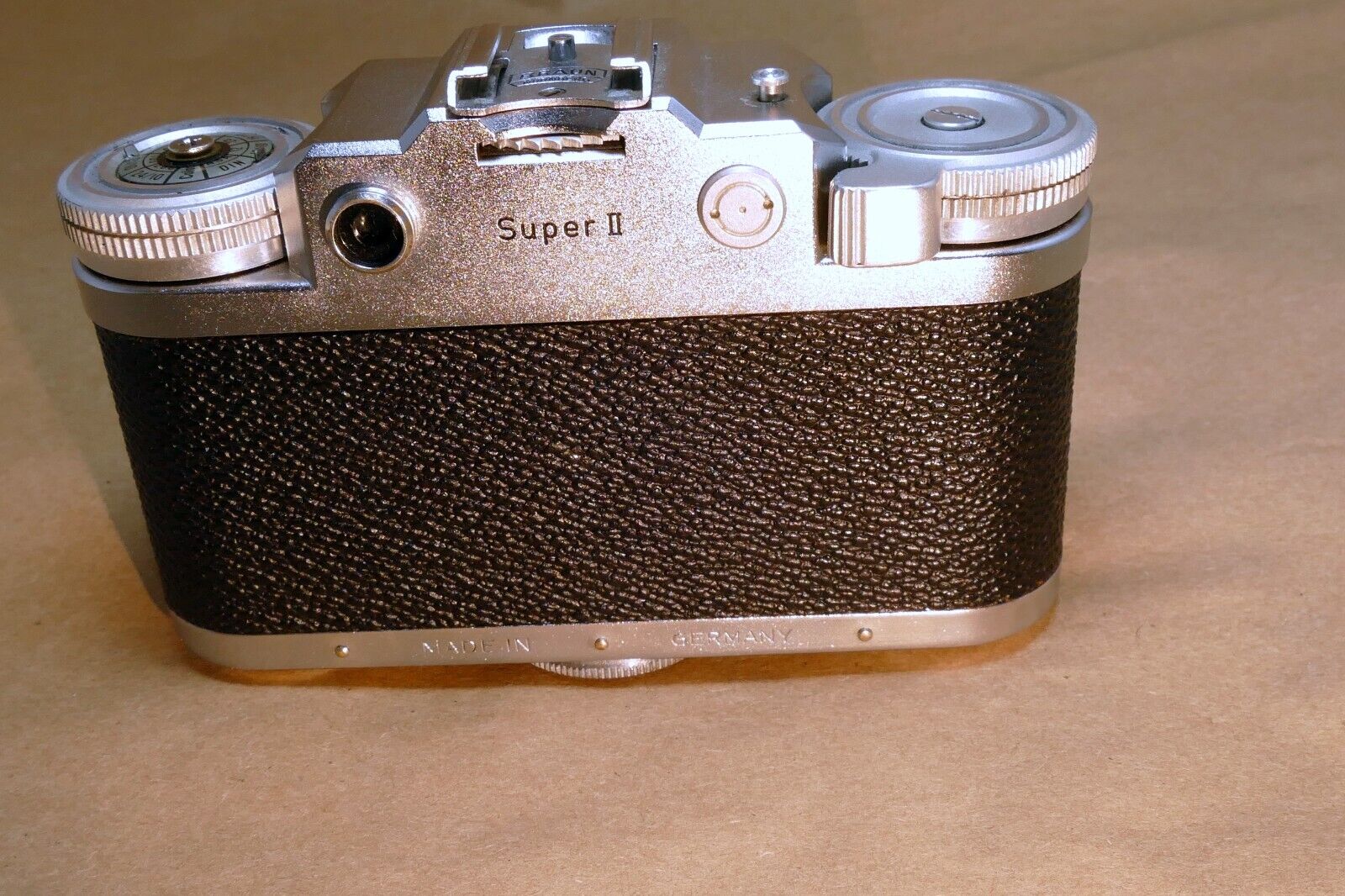 Braun Nurnberg Super II rangefinder camera body only double stroke winding
