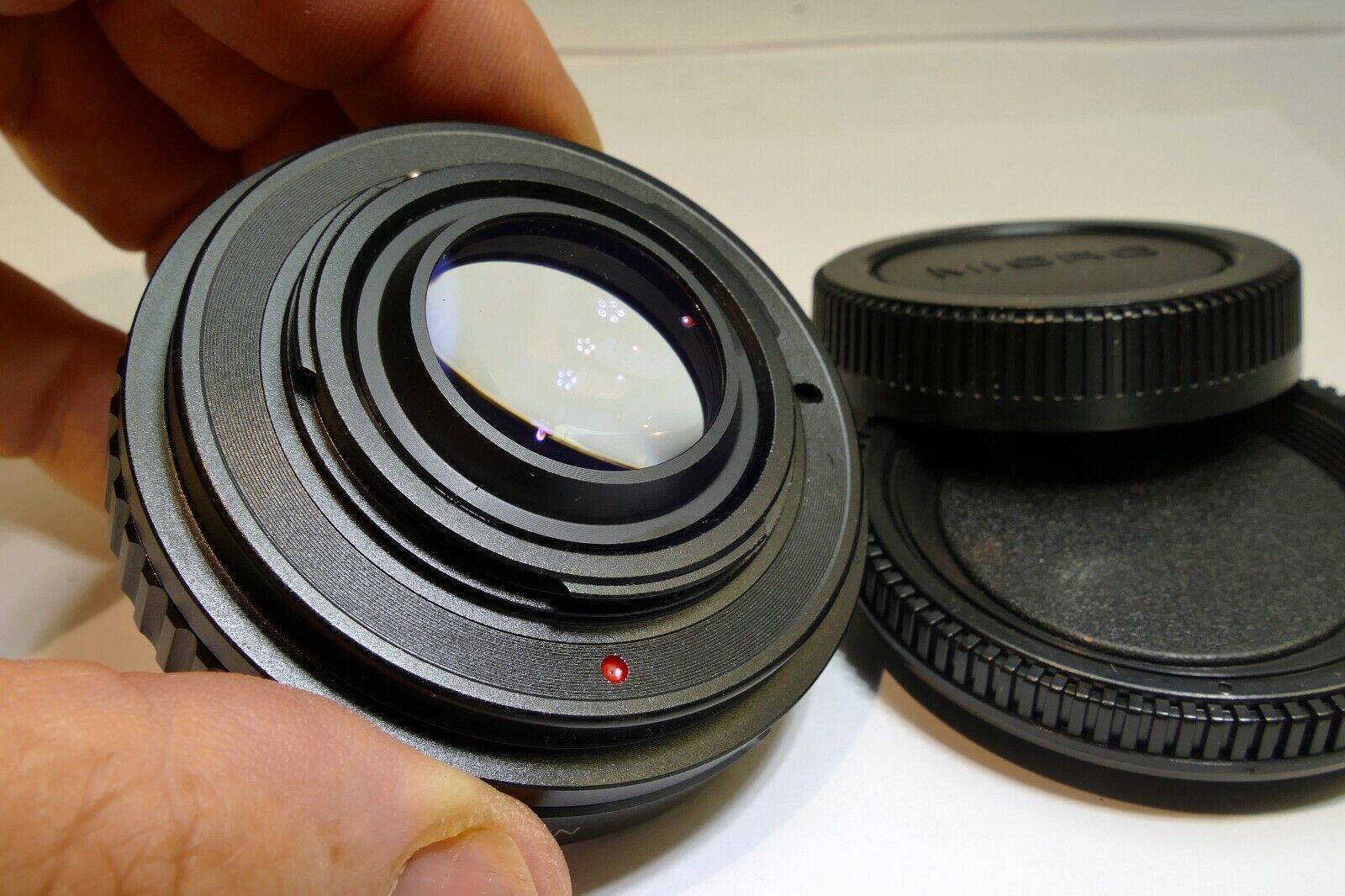 Focal Reducer Lens Booster Adapter Nikon G to M4/3 cameras Panasonic GH5 GH4