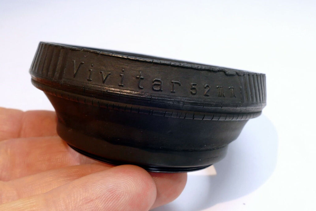 52mm Collapsible Rubber Lens Hood Shade screw in type collapsible f1.7 50mm