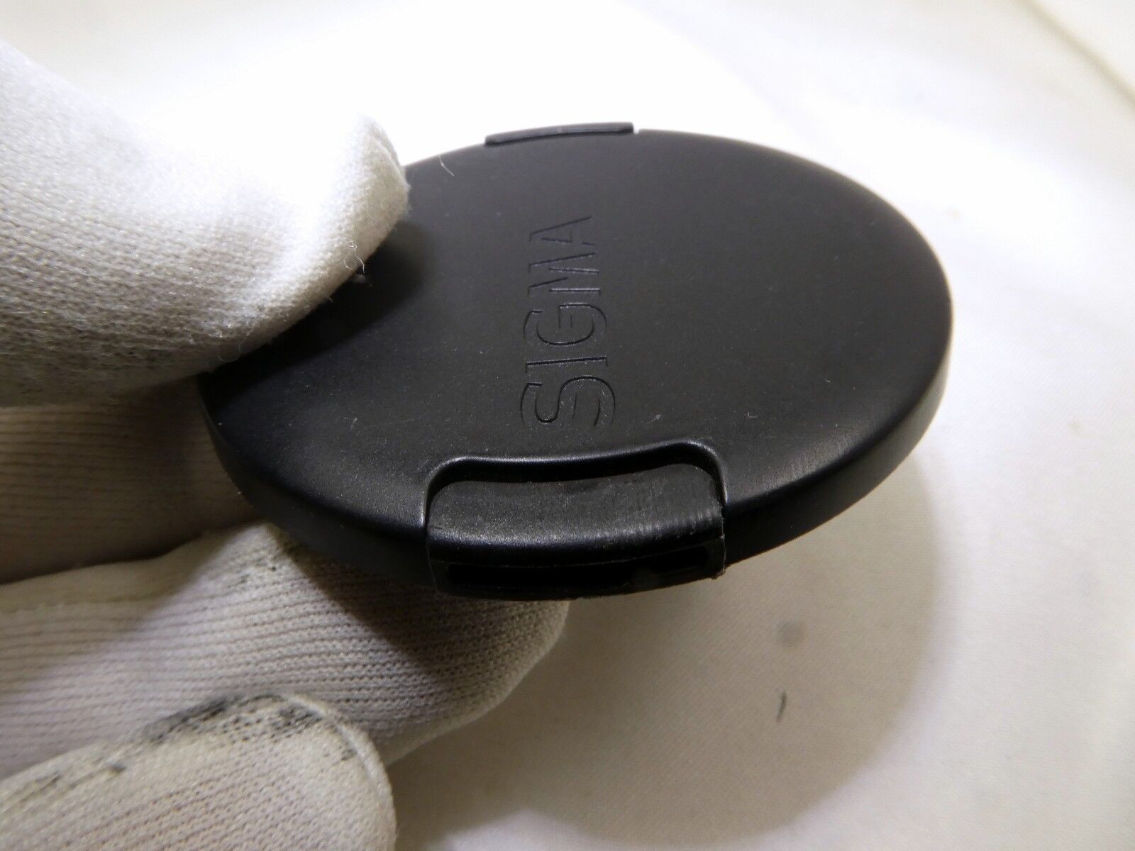 Sigma 55mm Front Lens Cap Snap on type all Black