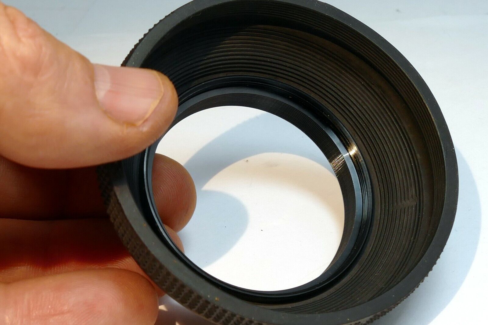 49mm Rubber Lens Hood shade for 50mm f1.7 f1.8 lenses normal threaded