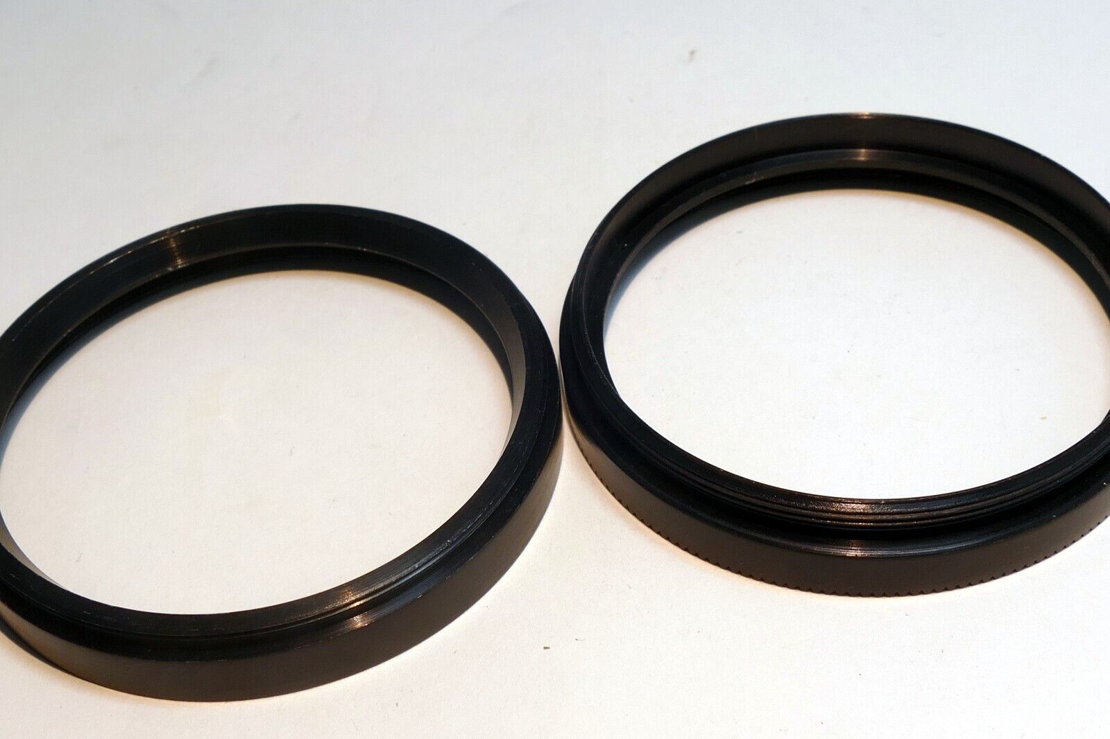 Tiffen 55mm to series 7 VII Filter 54mm ring adapter w/ retaining ring set USA