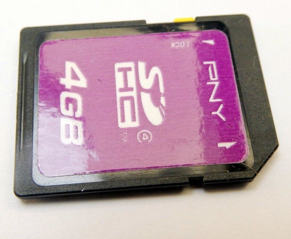 PNY Optima 4GB SD SDHC Card Camera memory Genuine SD card