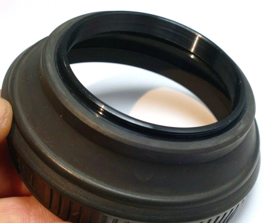 Tiffen 55mm rubber Lens Hood Shade screw in made in USA