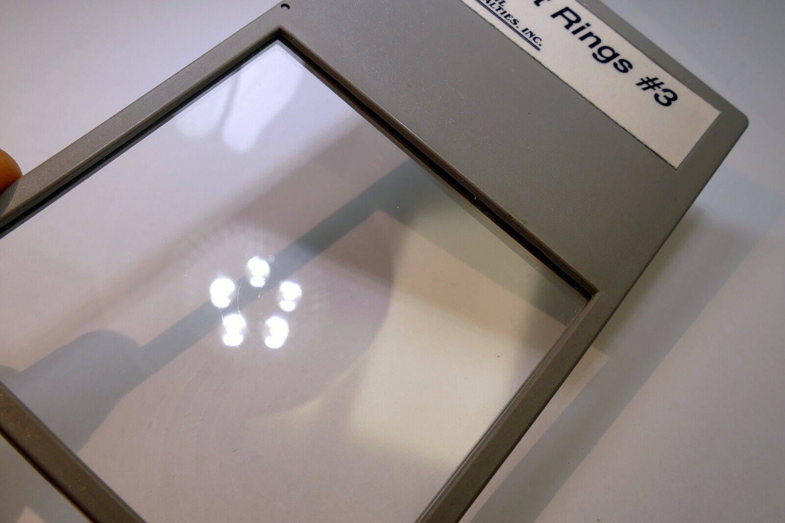 LINDAHL SOFT RING DIFFUSION #3 Drop in Lens Filter square 3X3" Portraiture Focus