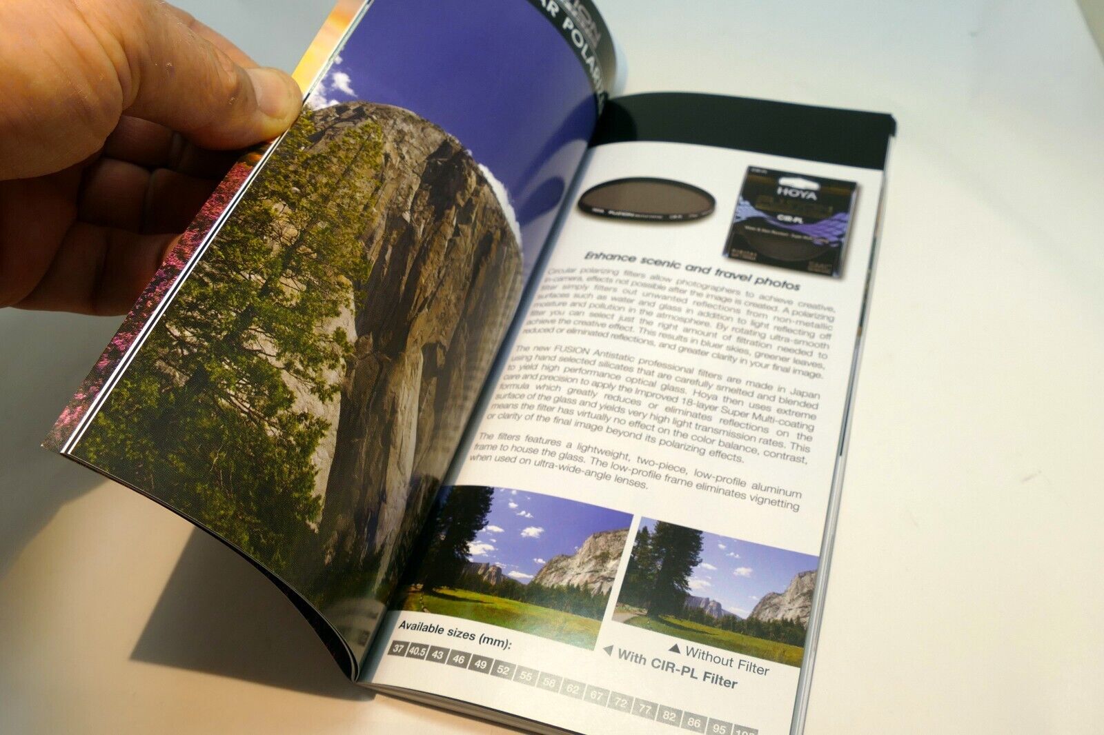 Hoya Filters Sales Brochure Accessory guide CPL Nano ND 2016