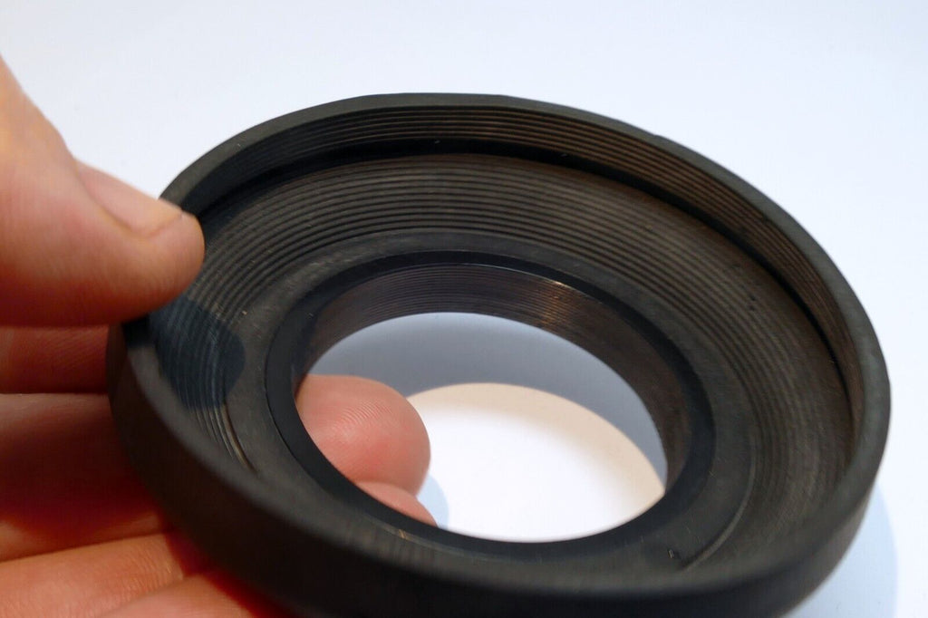 49mm Rubber Lens Hood Shade wide angle vintage single threaded