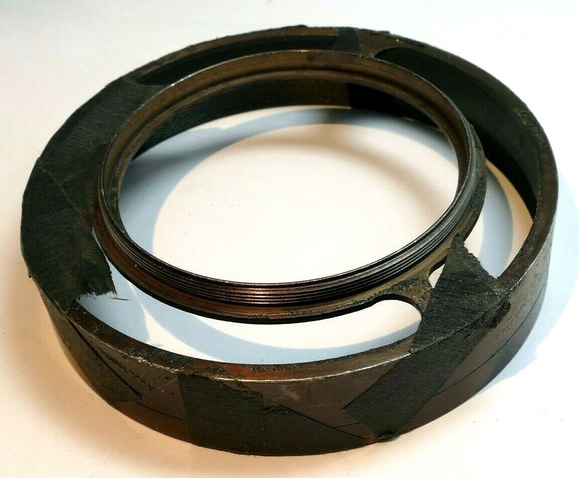 66mm OD Vented Lens Hood Shade screw in threaded male series VIII