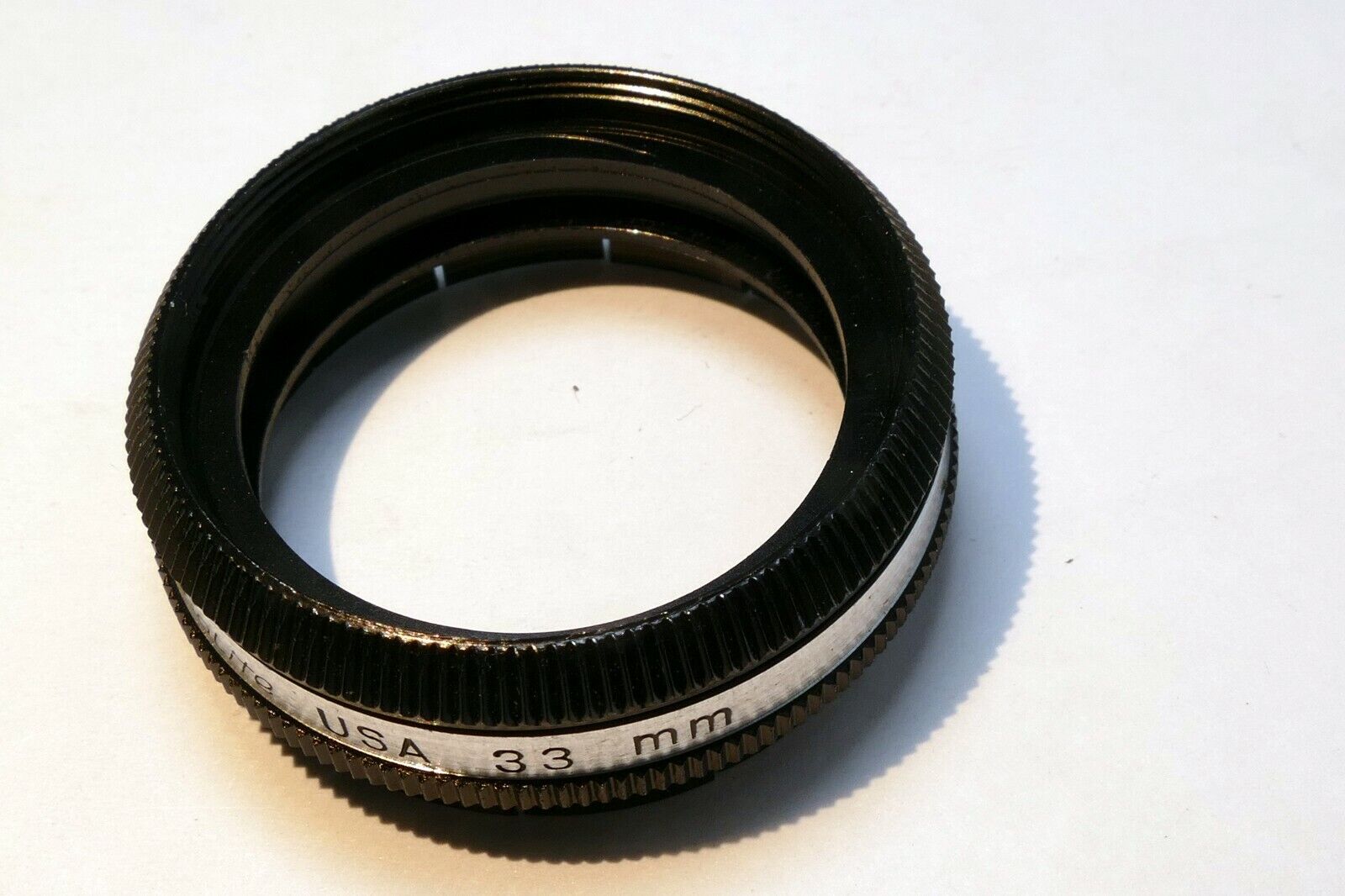 33mm to 33.3mm step up Adapter series 5 V Filter Holder w/ retaining ring
