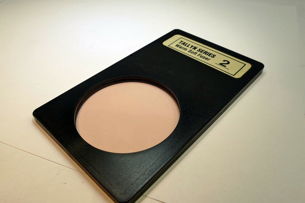 TALLYN Warm Soft Fuser # 2 Filter 3 inch Lindahl Diffusion Warm Focus