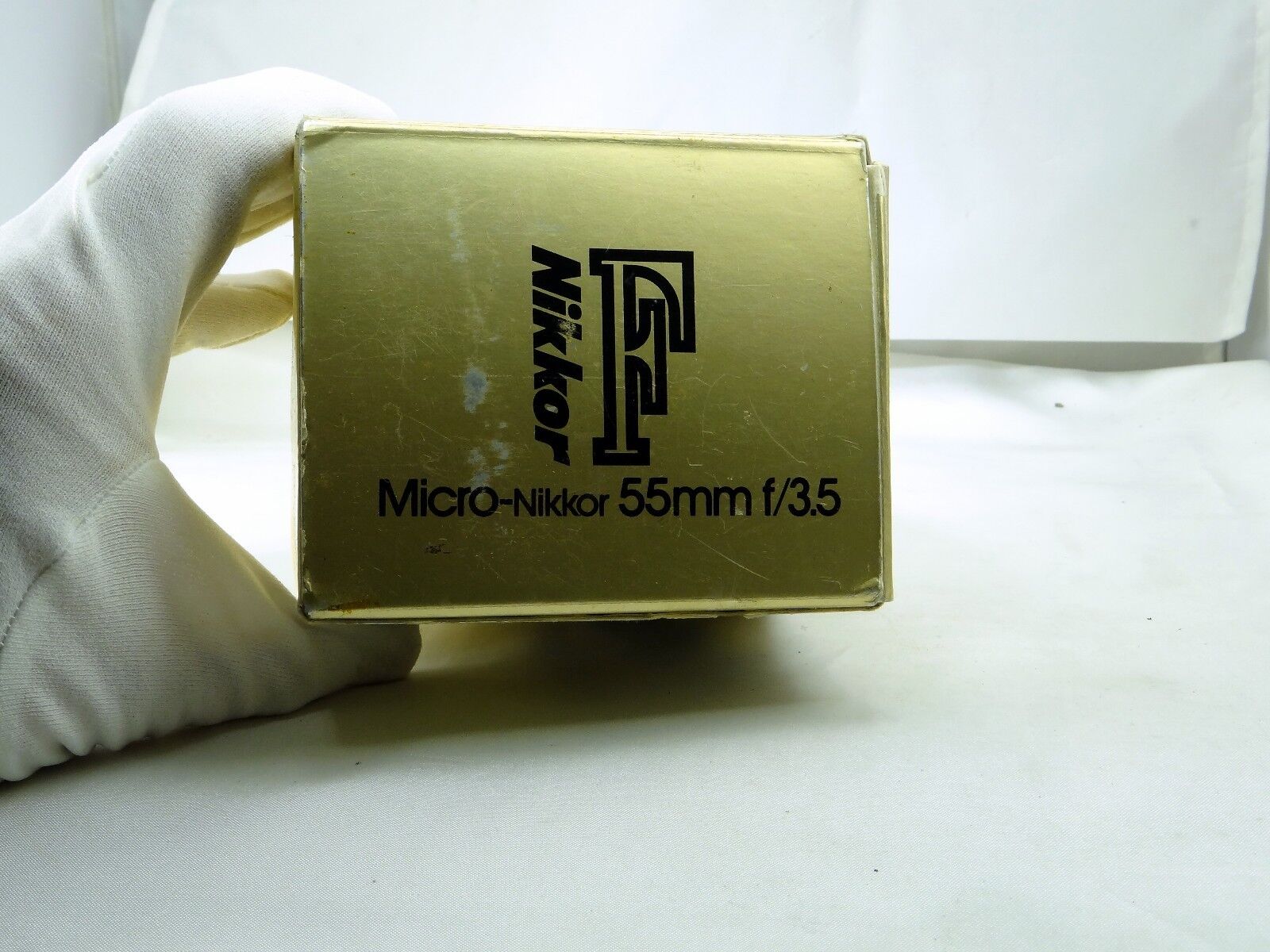 Empty Box  for Nikon 55mm f3.5 Micro-Nikkor  Lens