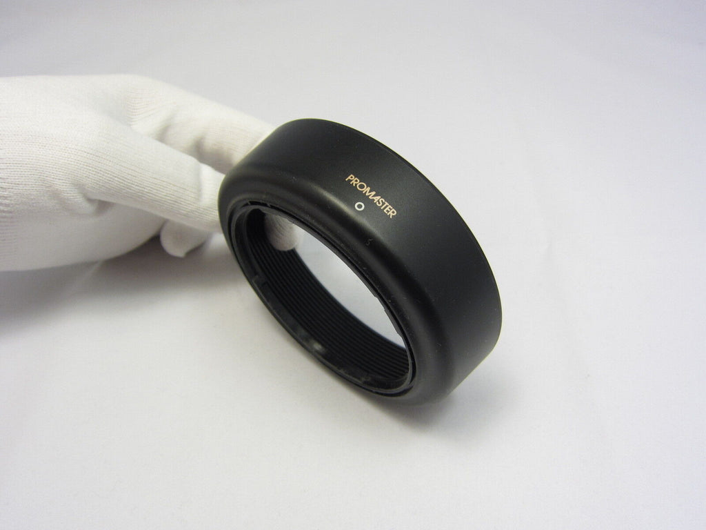 28-80mm AF PROMASTER Plastic 62mm Twist on Lens Hood N101025
