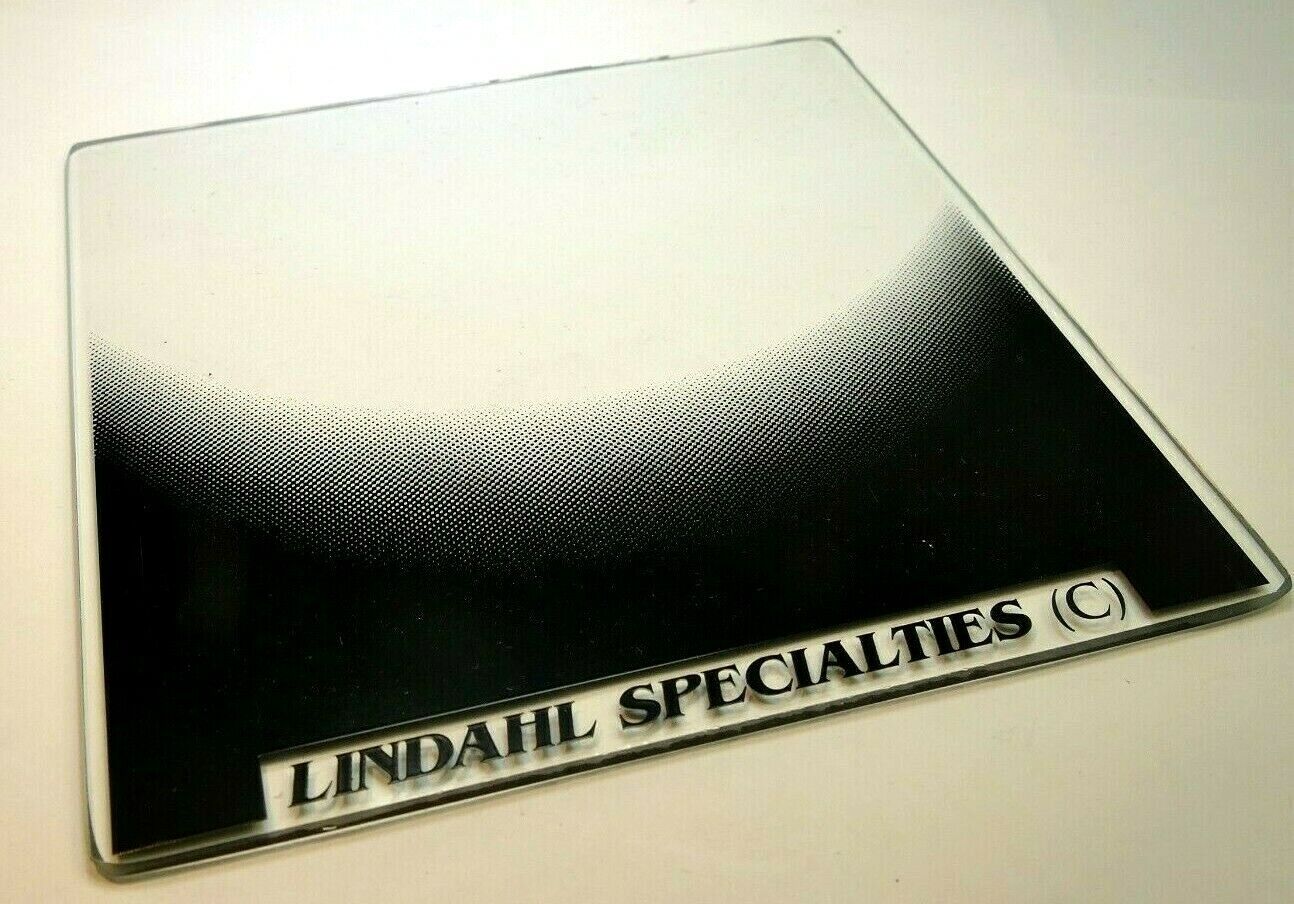 Lindahl 4.5X4.5" Bottom scoop Neutral Density Vignette Glass Filter 