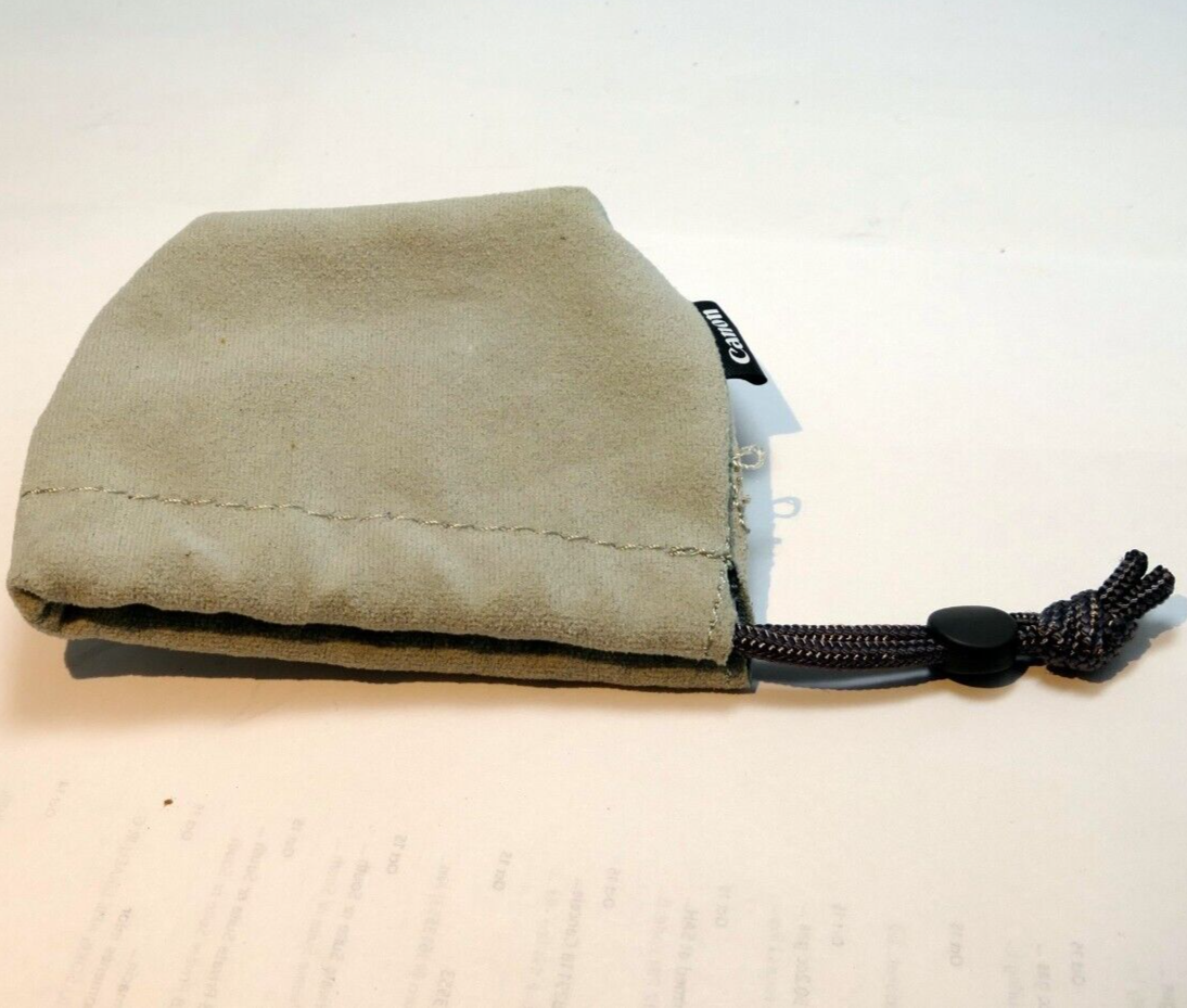 Canon 2X2X1.5" Soft Protective Lens Pouch Case for 22mm M adapter teleconverter