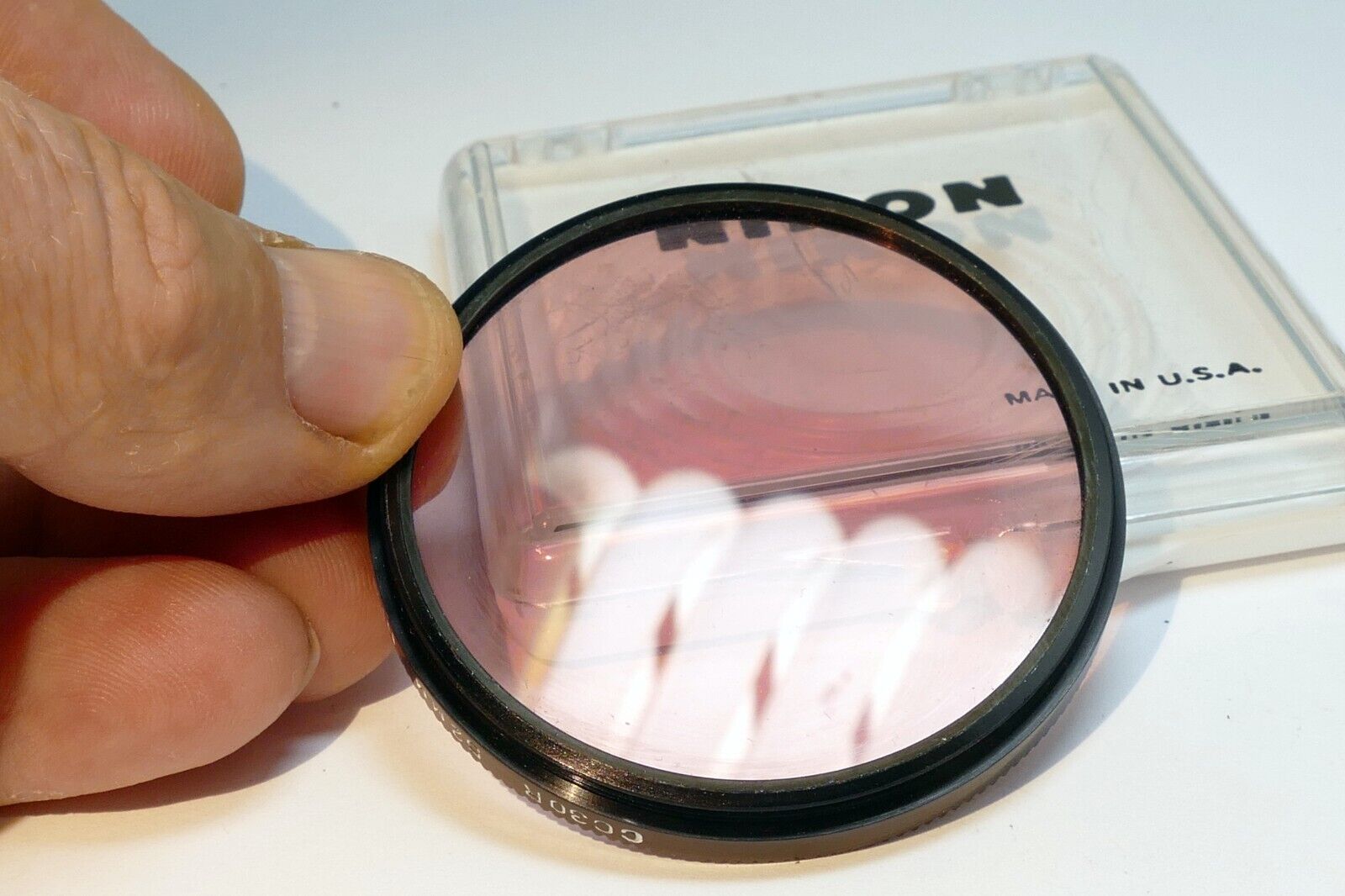 Nikon 52mm CC30R Filter made in USA  Nikkor Genuine tungsten correction