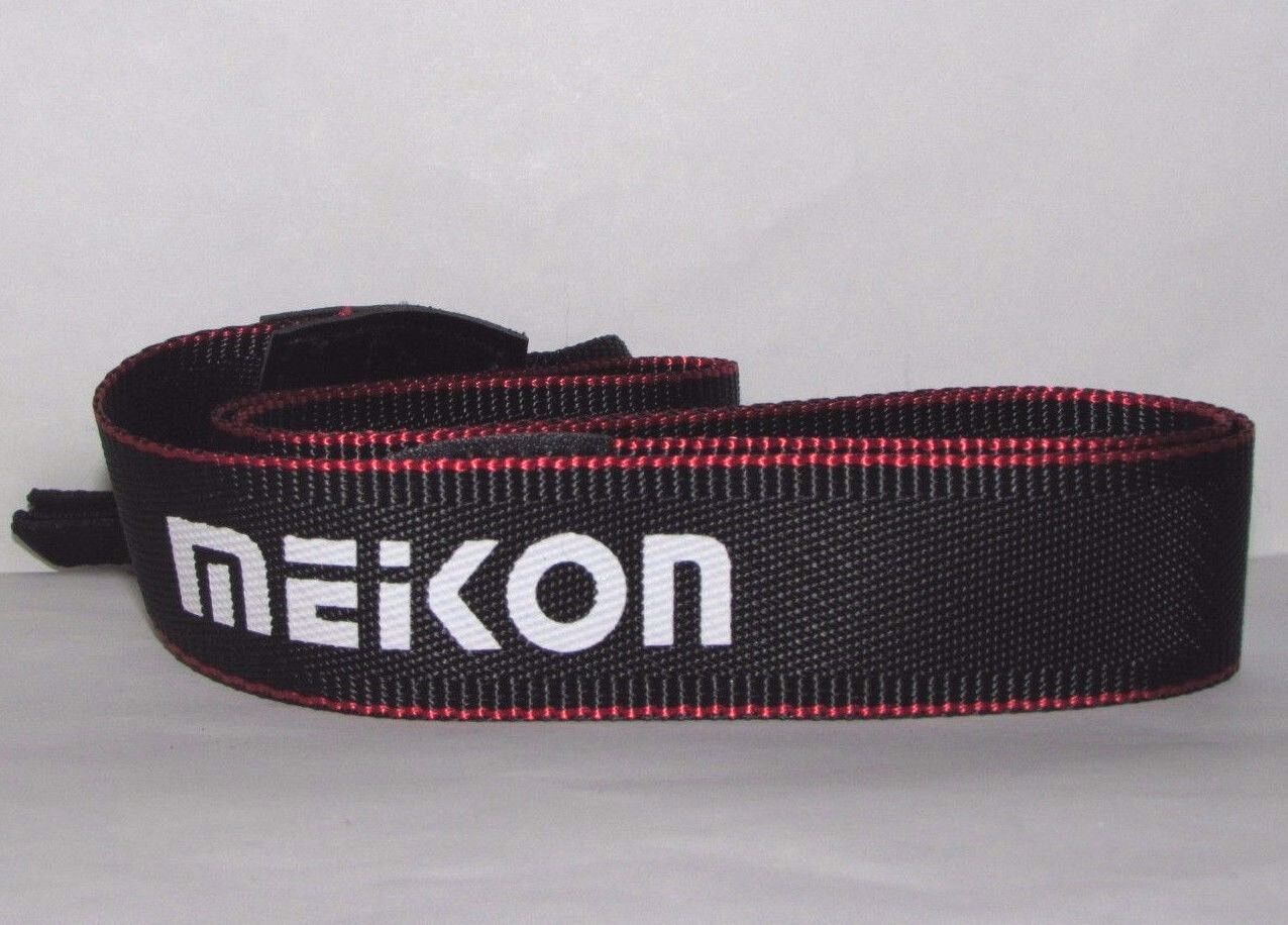 Meikon Camera Neck Shoulder Strap Black-Red-White