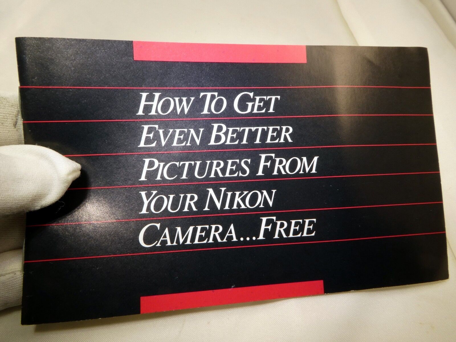 Nikon customer questionnaire return repairs post card (EN) vintage Nikon Inc.