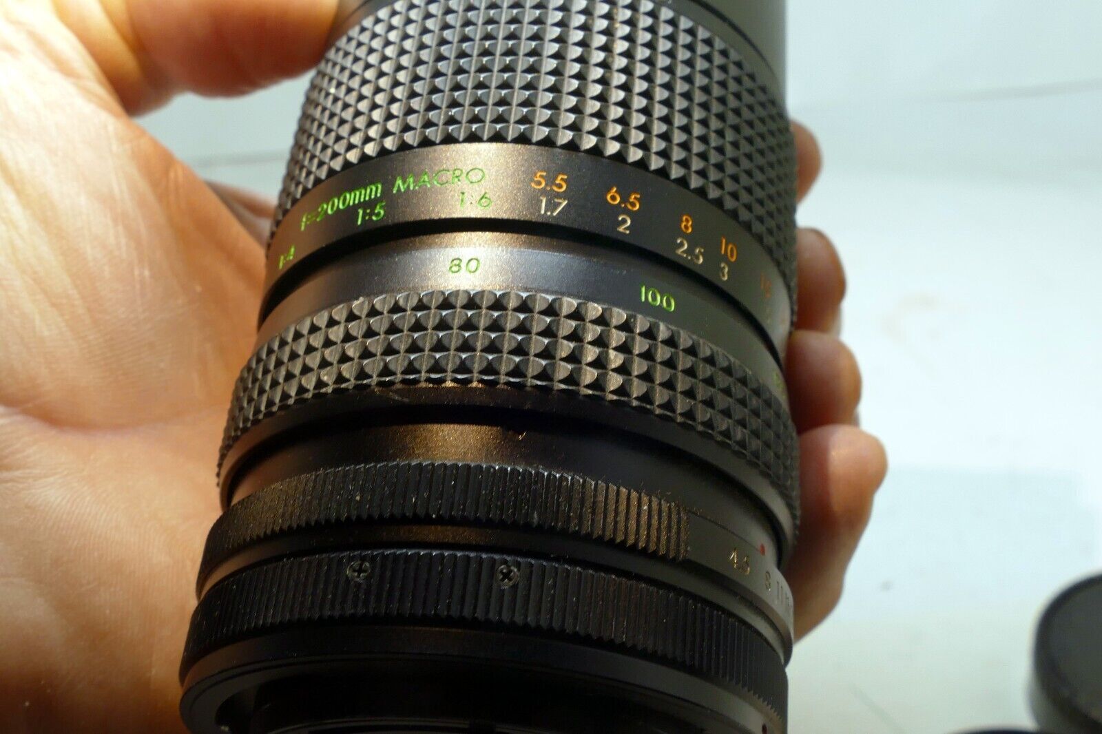 Aston DX 80-200mm f4.5 Telephoto Zoom Lens for CANON FD with separation - AS IS