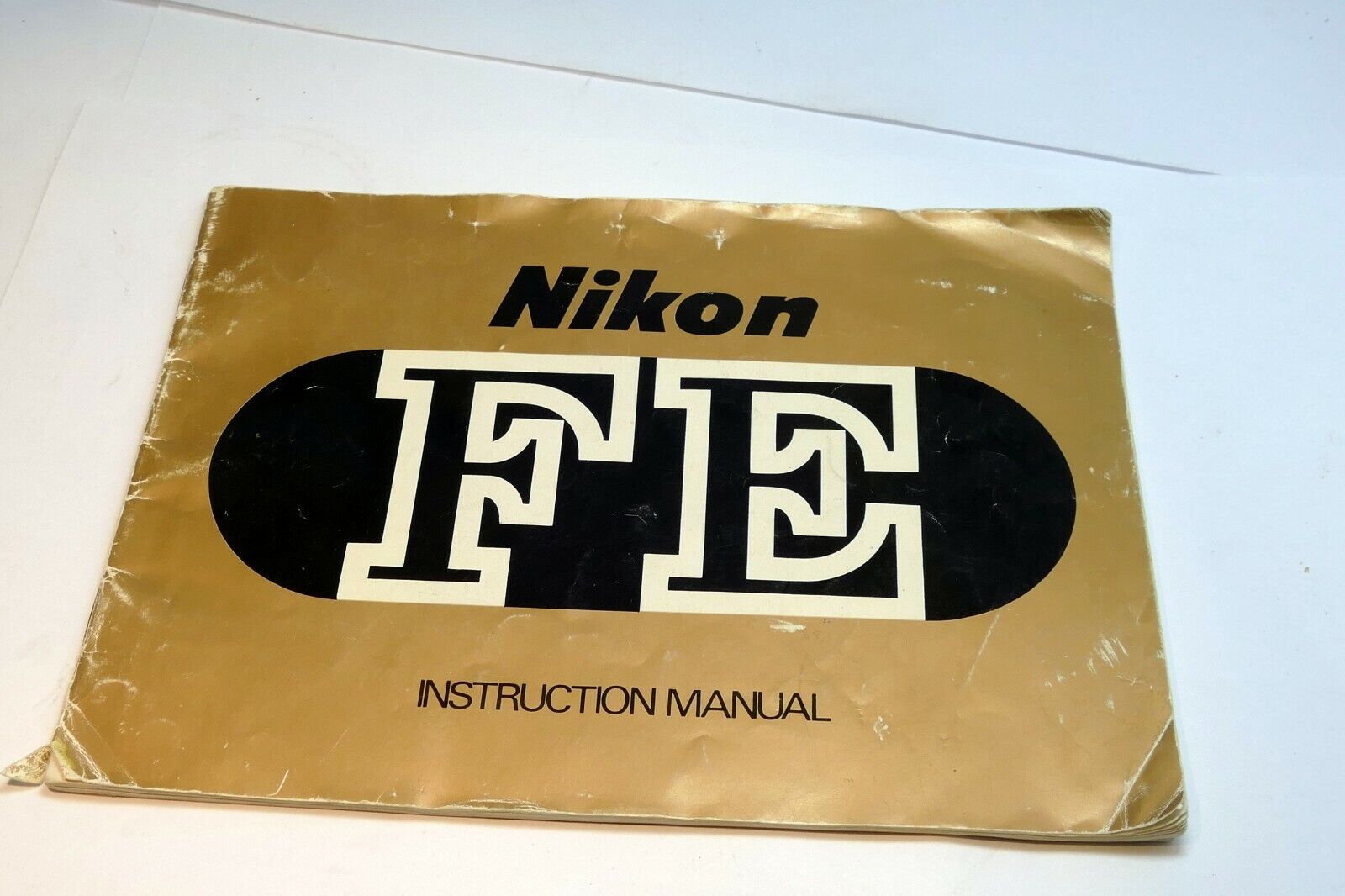 Nikon FE camera Manual Instruction Guide English EN