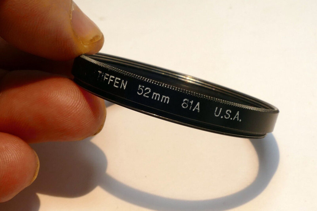 Tiffen  52mm Filter  81A warming made in USA