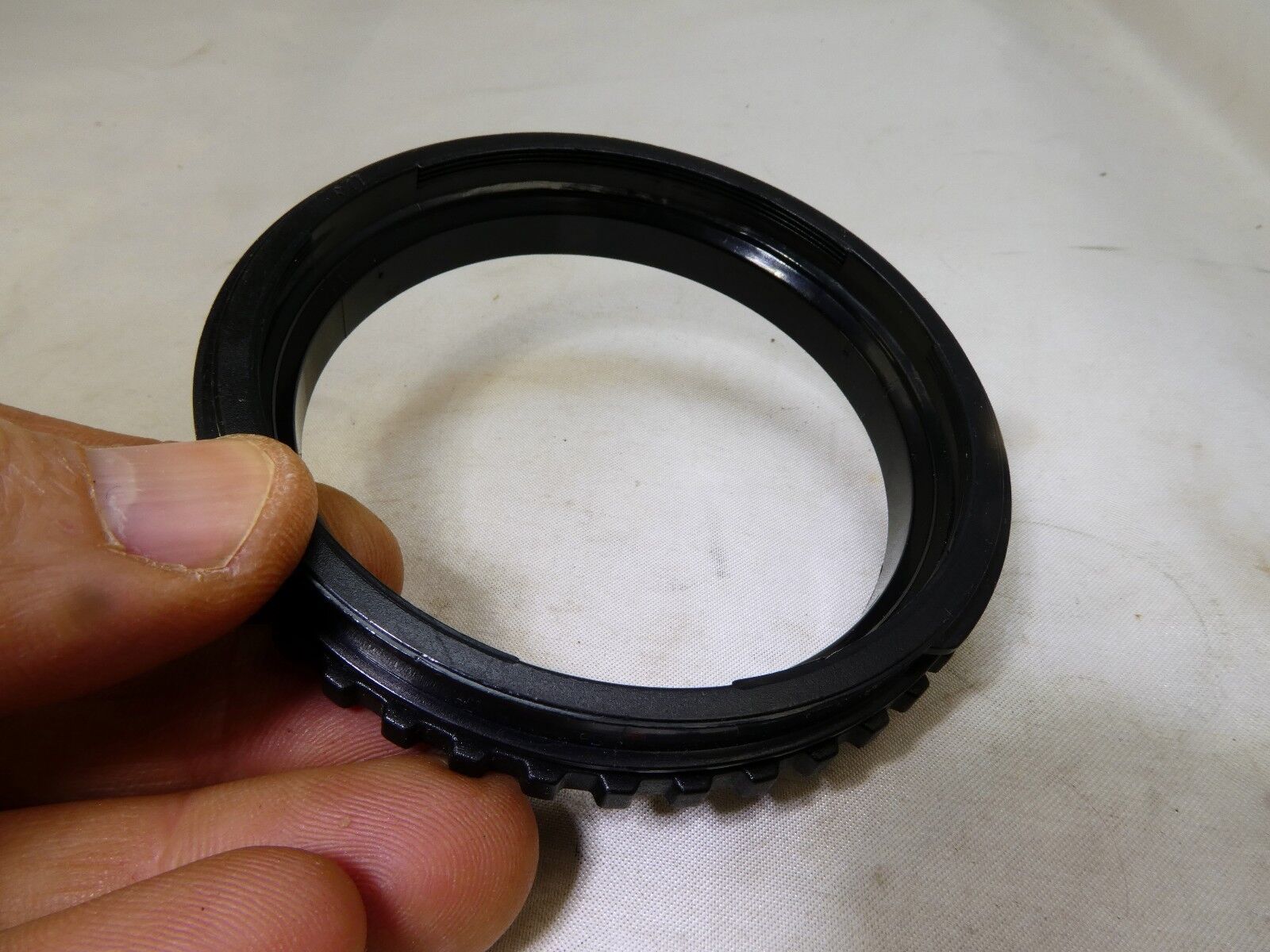 Plastic Lens Ring 77mm plastic screw in for lens hood
