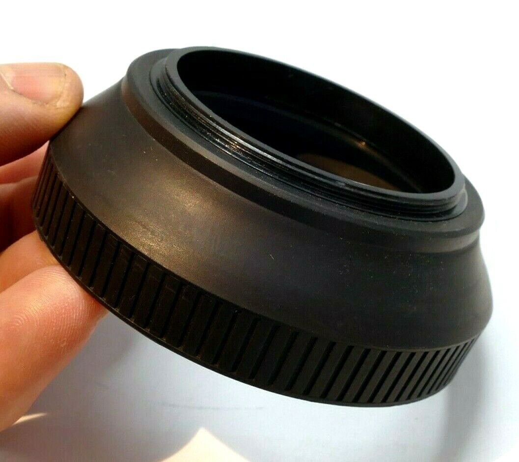 55mm Rubber Lens Hood Shade screw in Telephoto 135mm f2.8 f3.5