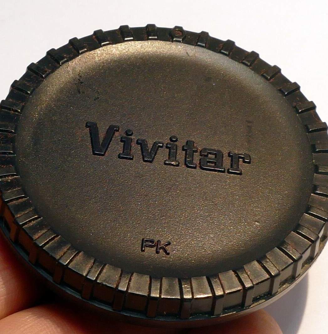 Vivitar Body Dust Cover Cap for Pentax K PK Cameras K2 K-5 3 K1000 Bayonet mount