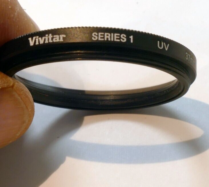 Vivitar 37mm UV Lens Filter Multi-Coated series 1