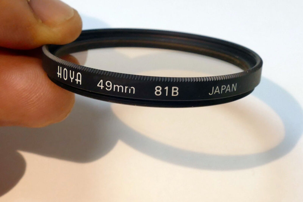 Hoya 81B 49mm  Lens Filter Made in Japan