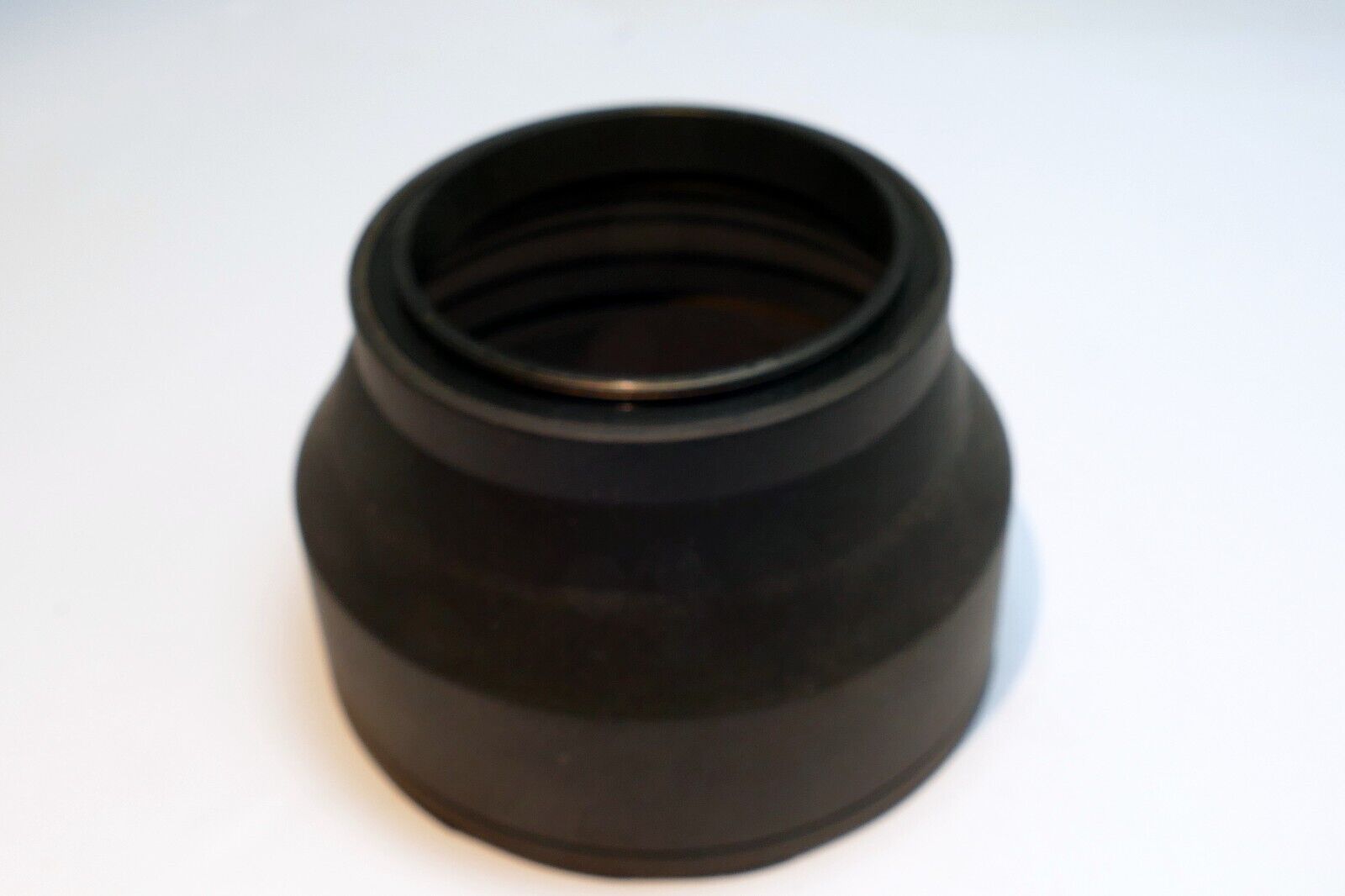 49mm Rubber Lens Hood Shade vintage wide angle telephoto 3-way double threaded