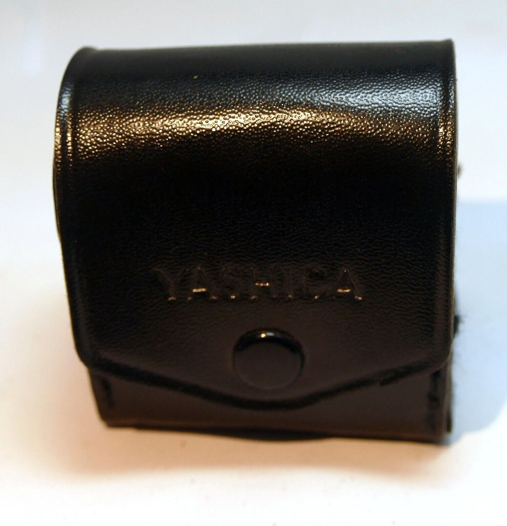 YASHICA small Leather Case for 80mm lens hood