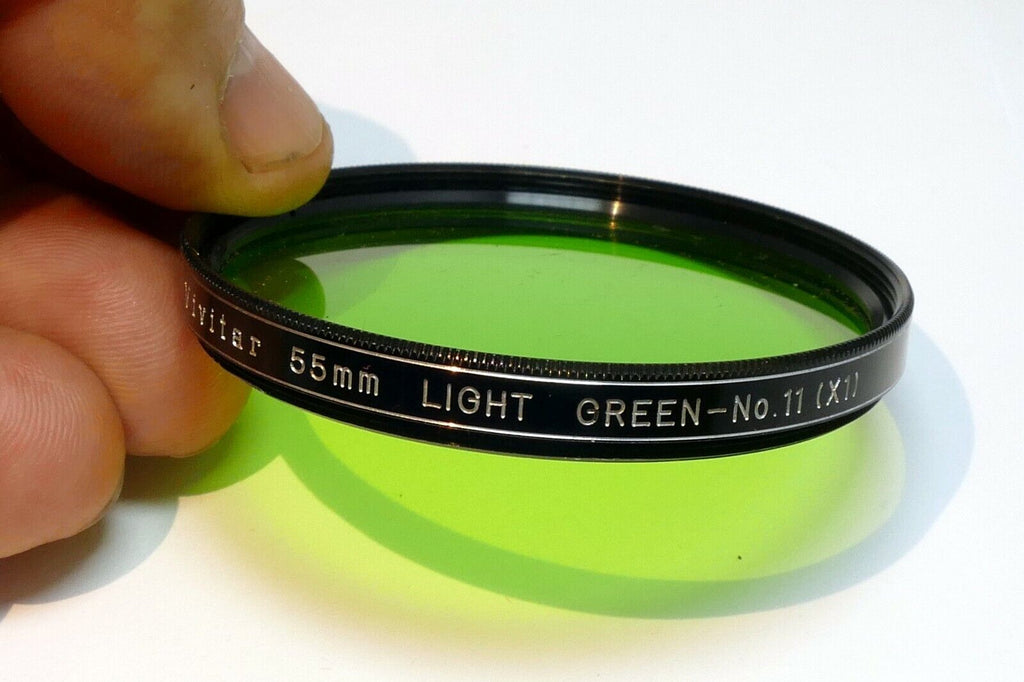 Vivitar  55mm Filter Light Green Green- no 11 X11