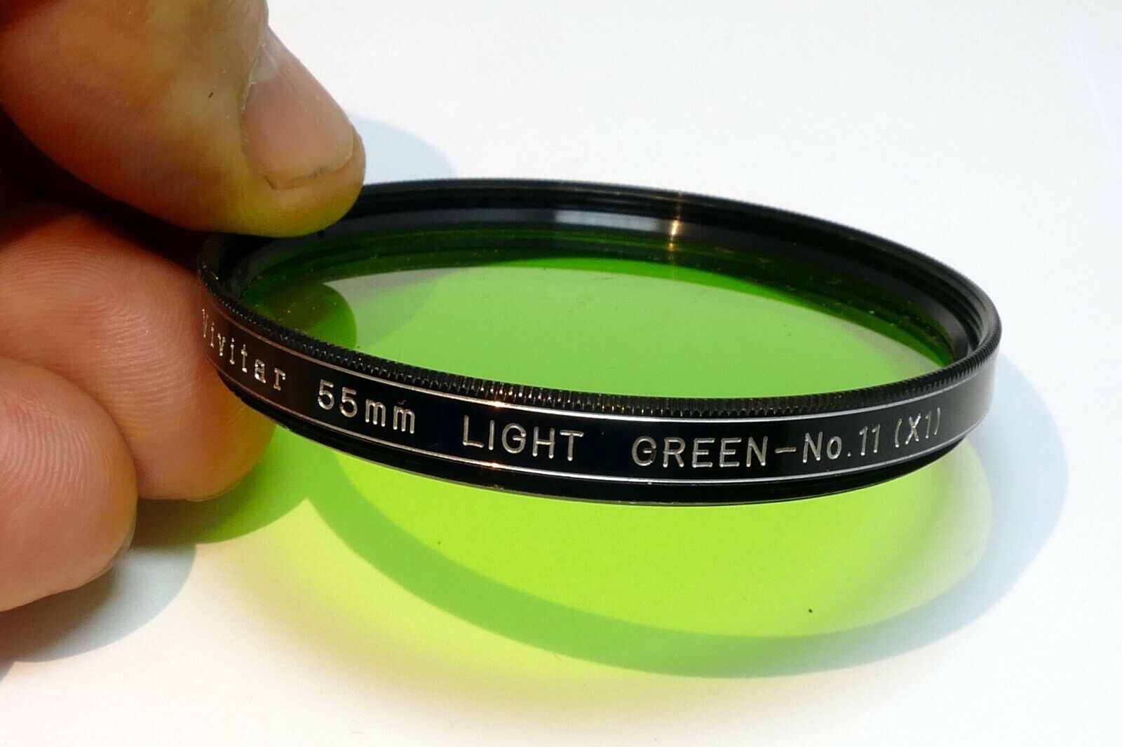 Vivitar  55mm Filter Light Green Green- no 11 X11