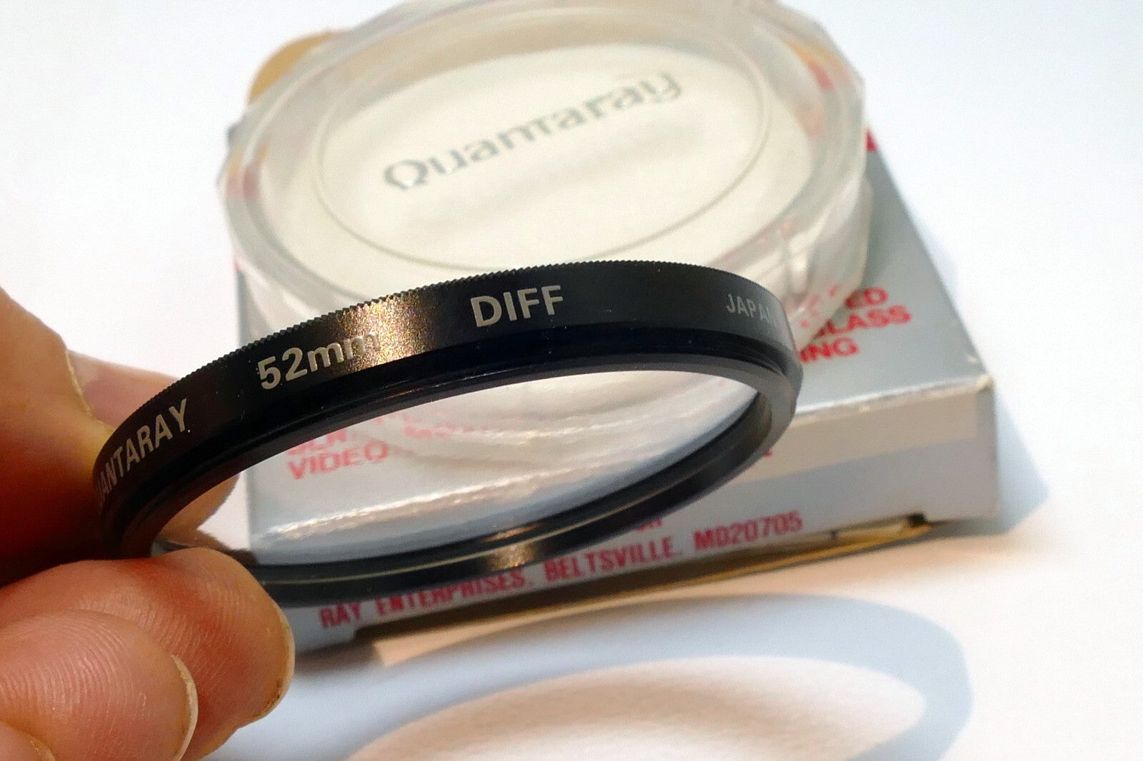 Quantaray  Lens Filter 52mm DiFF diffusion Soft Focus  portraiture - mint