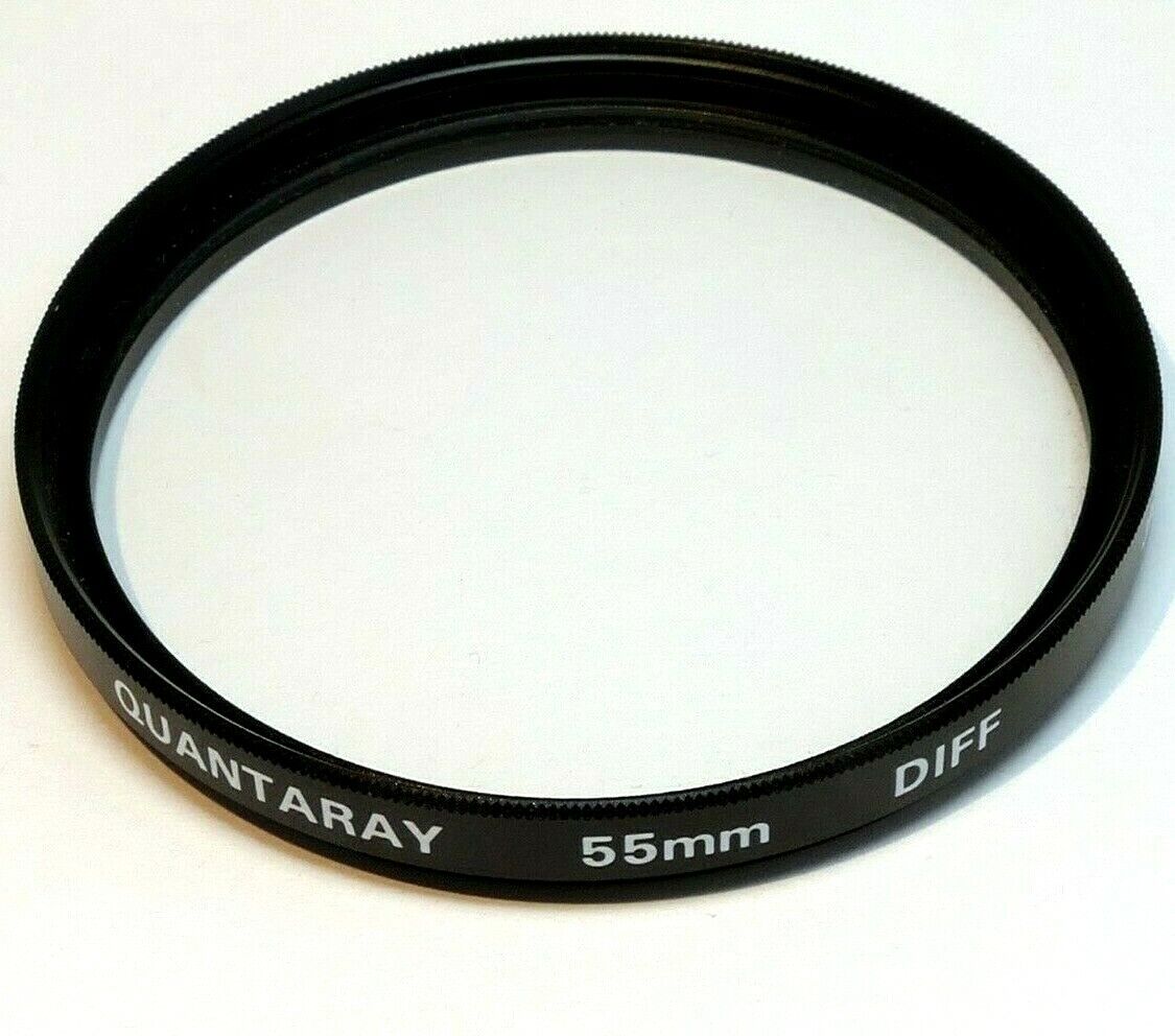 Quantaray 55mm Lens Filter DIFF Diffuser soft focus for portraiture