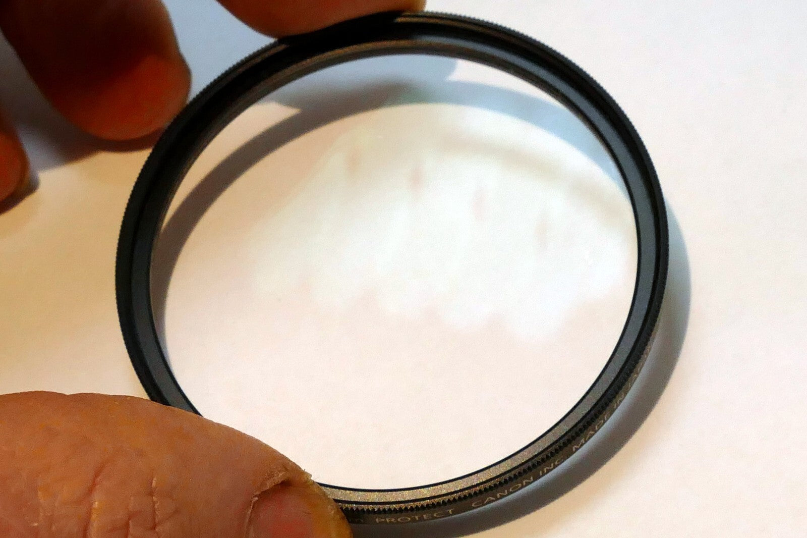 Canon 55mm Filter Lens Protect clear made in japan SSC SC - OEM Genuine