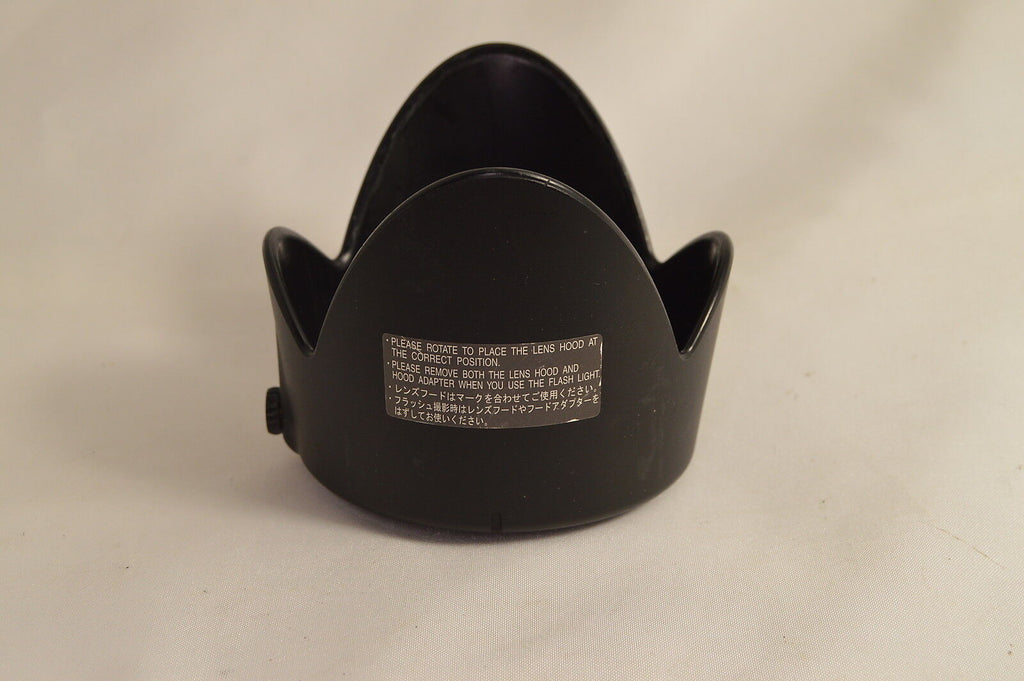 Plastic Lens Hood 55mm screw on type for Telephoto zoom  O109039