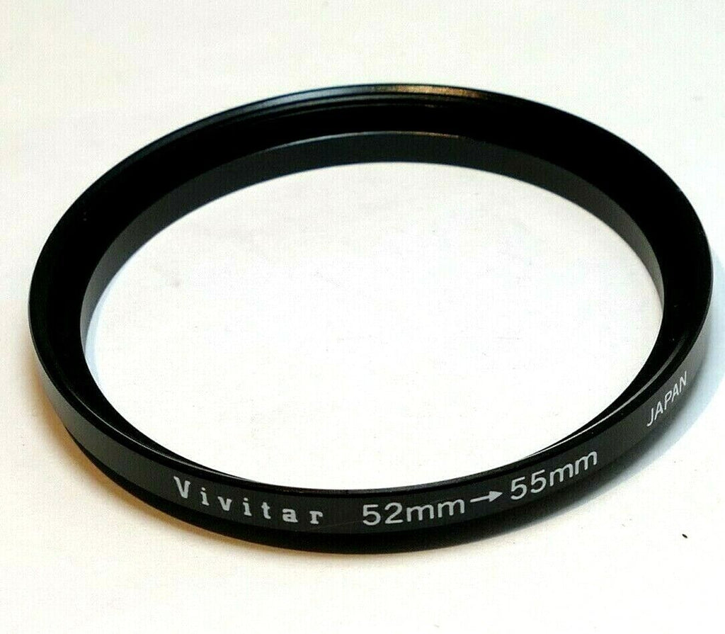 52mm to 55mm Ring for lens male to female threads step -up