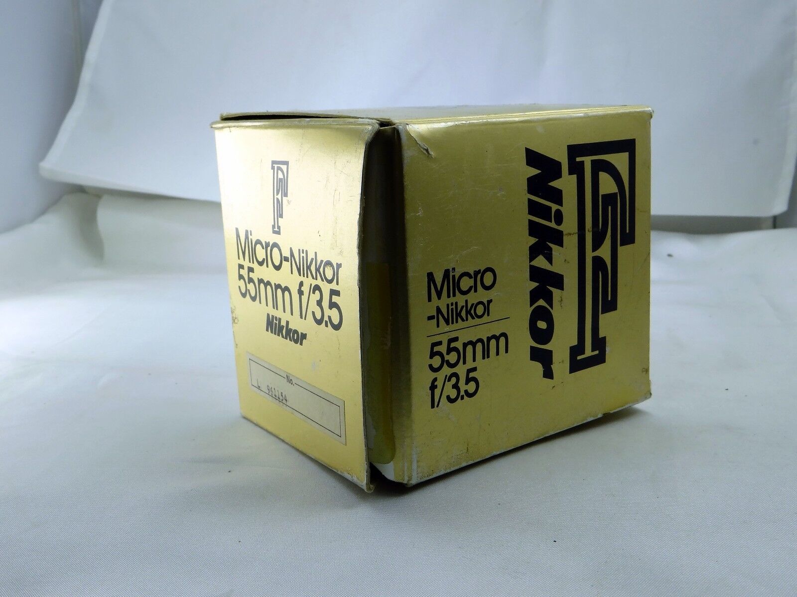 Empty Box  for Nikon 55mm f3.5 Micro-Nikkor  Lens
