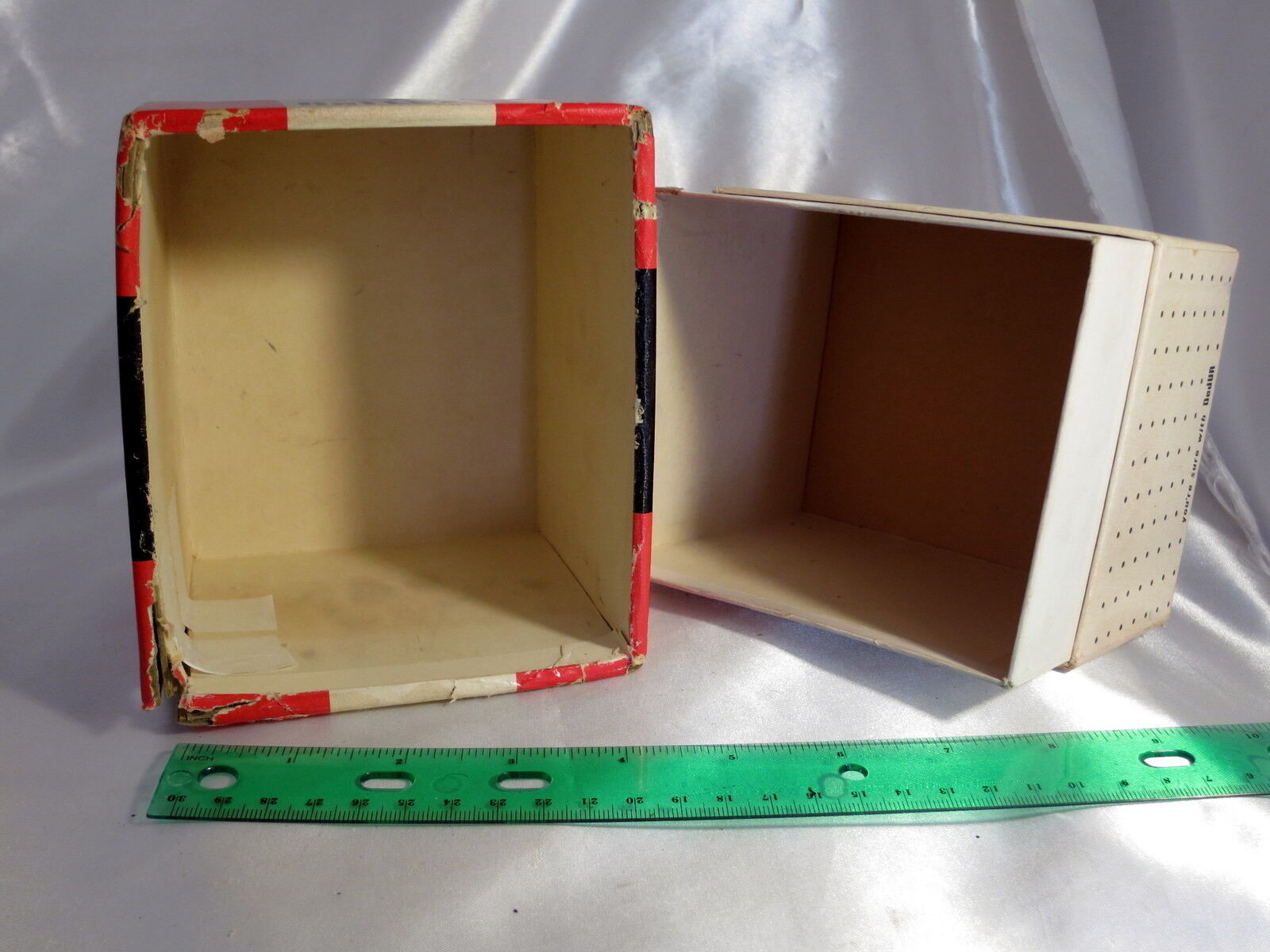 DeJUR Twin Lens Reflex TLR original vintage empty box only - USA 5402006