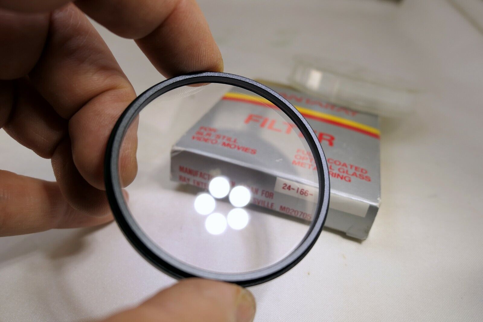 Quantaray 58mm 1A Skylight Lens filter made in Japan Boxed