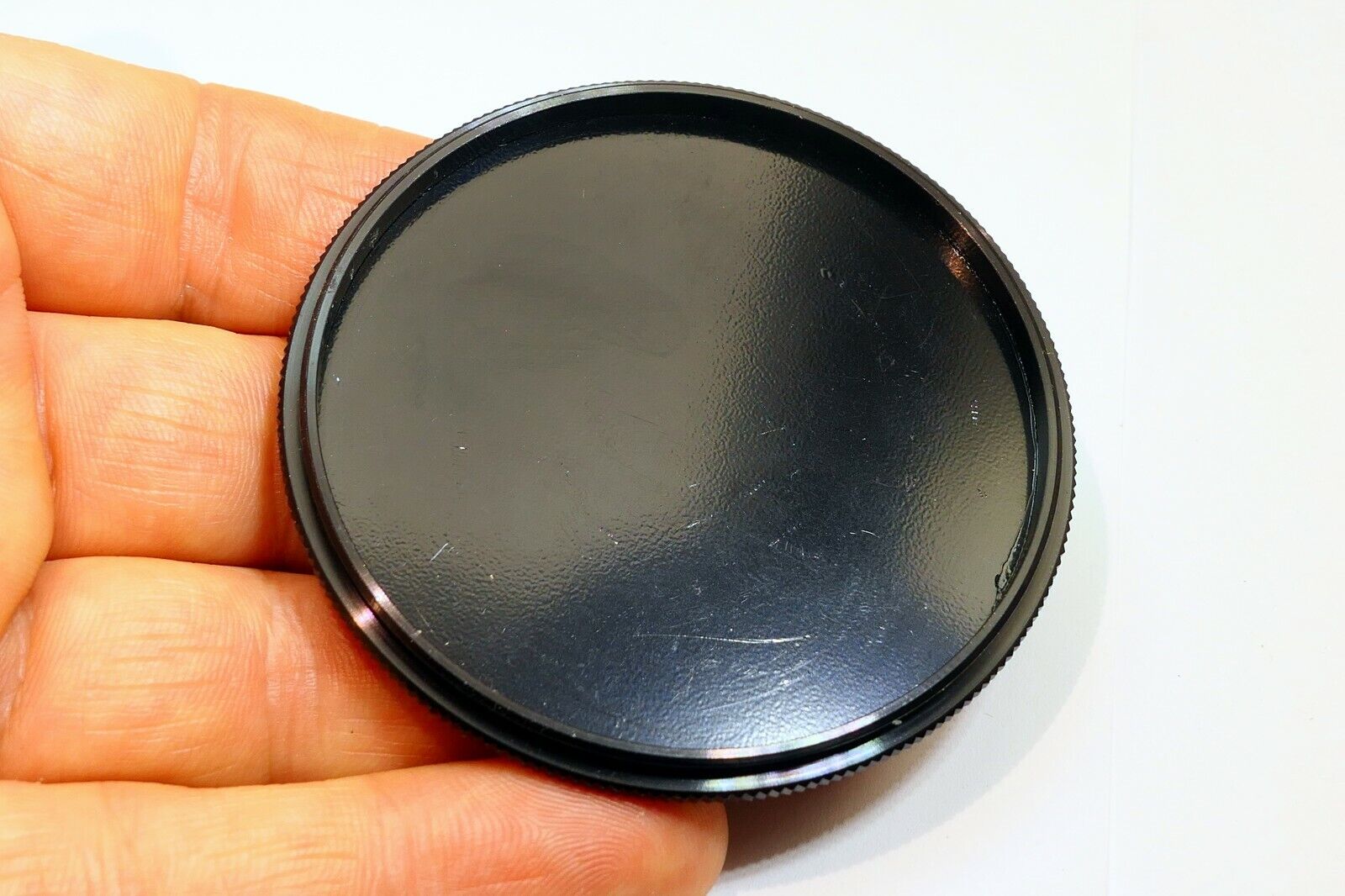 Formula V 62mm screw in type Front Lens cap metal  stacking