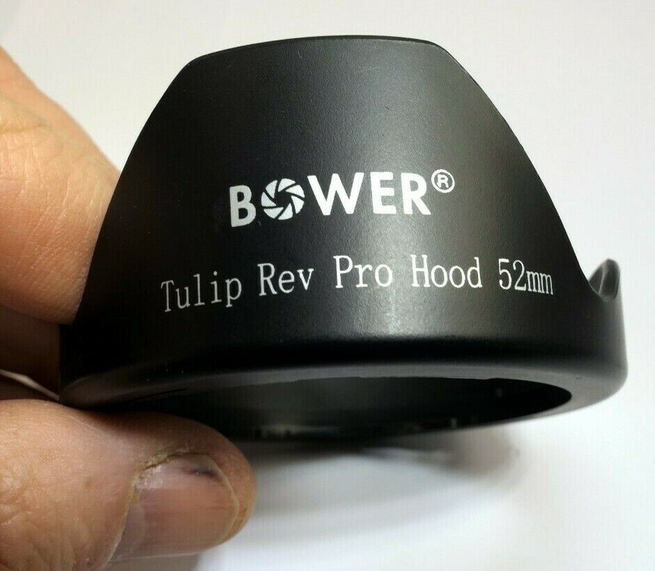 Bower  52mm Shade Lens Hood Tulip Rev Pro
