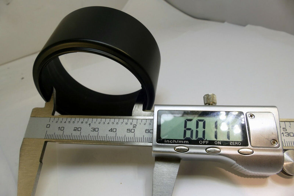 60mm ID Lens Hood Shade plastic twist on type
